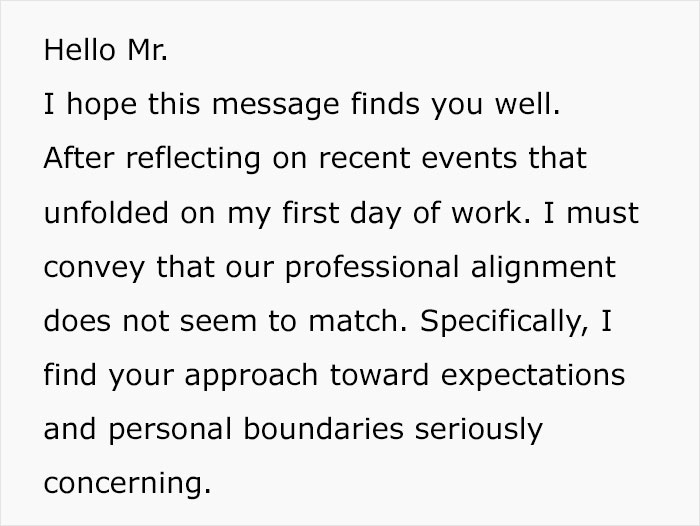 Toxic Boss Belittles Guy For Having A Life Beyond Work, He Resigns On Day One Toxic Boss Belittles Guy For Having A Life Beyond Work, He Resigns On Day One