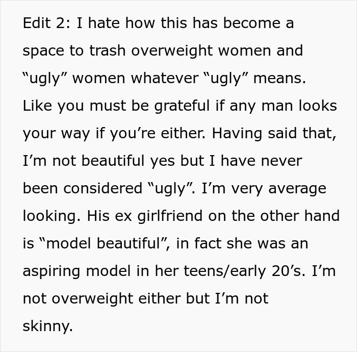 Newlywed Learns Husband Doesn’t Find Her Attractive After Eavesdropping On His Conversation Newlywed Learns Husband Doesn’t Find Her Attractive After Eavesdropping On His Conversation