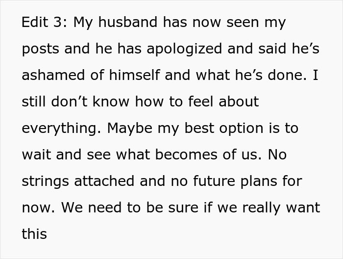 Newlywed Learns Husband Doesn’t Find Her Attractive After Eavesdropping On His Conversation Newlywed Learns Husband Doesn’t Find Her Attractive After Eavesdropping On His Conversation