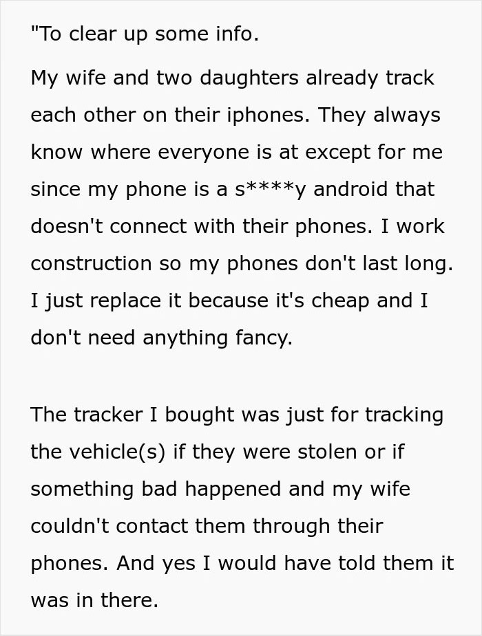 Woman Threatens Divorce After Husband Put Tracker In Her Car, Uncovering Her Lies Woman Threatens Divorce After Husband Put Tracker In Her Car, Uncovering Her Lies