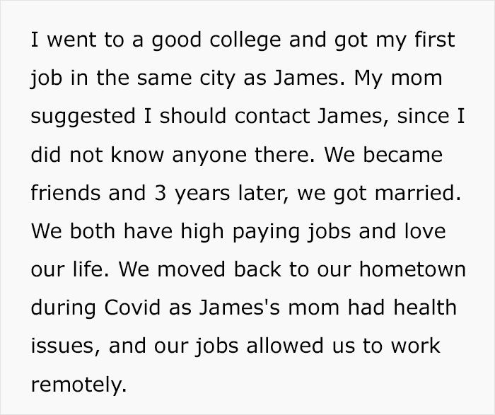 Woman Gets Upset Over Mom’s “Harmless Joke” About Her Marriage, Husband Doesn’t Take Her Side Woman Gets Upset Over Mom’s “Harmless Joke” About Her Marriage, Husband Doesn’t Take Her Side