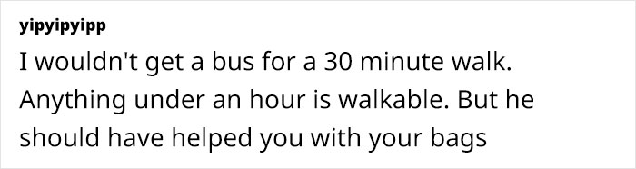 Woman Livid As Her Walking-Obsessed Partner Doesn't Let Her Take Bus, She Finally Snaps Woman Livid As Her Walking-Obsessed Partner Doesn't Let Her Take Bus, She Finally Snaps