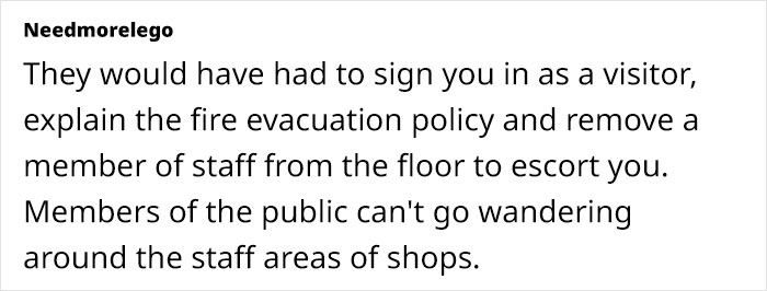 Store Refuses To Let Pregnant Woman Use Their Toilet, Making Her Wet Herself Store Refuses To Let Pregnant Woman Use Their Toilet, Making Her Wet Herself