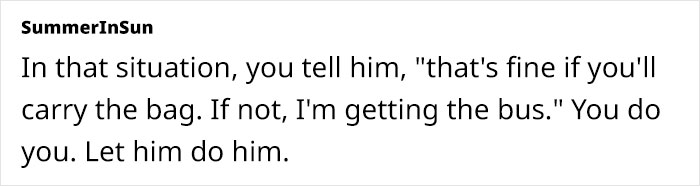 Woman Livid As Her Walking-Obsessed Partner Doesn't Let Her Take Bus, She Finally Snaps Woman Livid As Her Walking-Obsessed Partner Doesn't Let Her Take Bus, She Finally Snaps