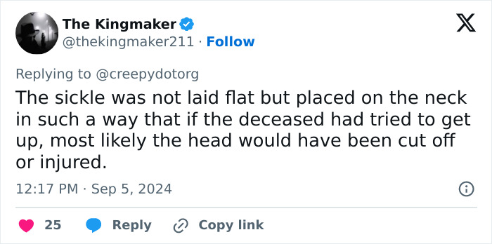 Archaeologists Reveal How A Mysterious “Real-Life Vampire” May Have Spent Her Final Moments Archaeologists Reveal How A Mysterious “Real-Life Vampire” May Have Spent Her Final Moments