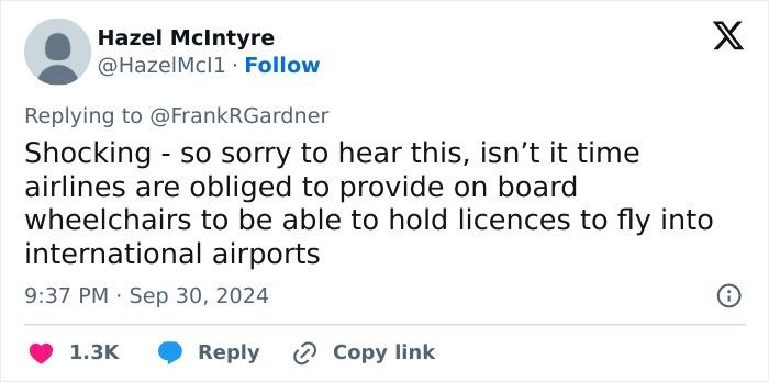 "Absolutely Disgraceful": Netizens Slam Airline After Disabled Man Was Forced To Crawl To Bathroom "Absolutely Disgraceful": Netizens Slam Airline After Disabled Man Was Forced To Crawl To Bathroom