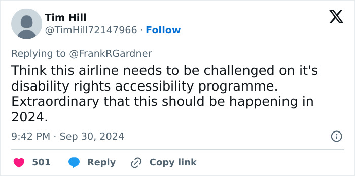 "Absolutely Disgraceful": Netizens Slam Airline After Disabled Man Was Forced To Crawl To Bathroom "Absolutely Disgraceful": Netizens Slam Airline After Disabled Man Was Forced To Crawl To Bathroom