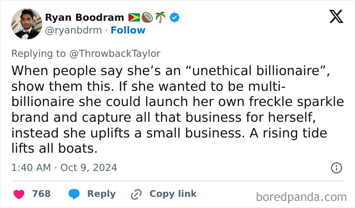 “I Can’t Believe This Is Real”: Business Owner’s Life Changed After Taylor Swift Boosts Her Sales “I Can’t Believe This Is Real”: Business Owner’s Life Changed After Taylor Swift Boosts Her Sales