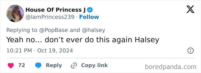 "Don't Ever Do This Again": Halsey Faces Backlash Over Aaliyah Impersonation "Don't Ever Do This Again": Halsey Faces Backlash Over Aaliyah Impersonation