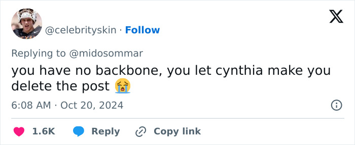 Fan Who Created “Most Offensive” ‘Wicked’ Poster Addresses Cynthia Erivo’s Enraged Response Fan Who Created “Most Offensive” ‘Wicked’ Poster Addresses Cynthia Erivo’s Enraged Response