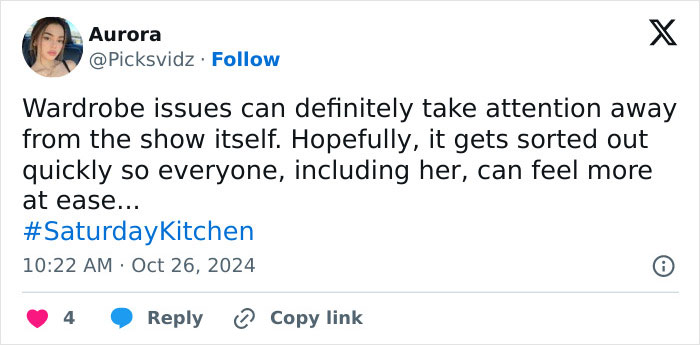 Guest's “Inappropriate” Outfit On Cooking Show Leaves Viewers Outraged: "It Keeps Slipping" Guest's “Inappropriate” Outfit On Cooking Show Leaves Viewers Outraged: "It Keeps Slipping"