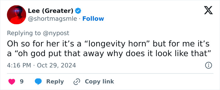 "It's Too Risky": 107YO Goes Viral For 4-Inch "Longevity Horn" Growing From Her Forehead "It's Too Risky": 107YO Goes Viral For 4-Inch "Longevity Horn" Growing From Her Forehead