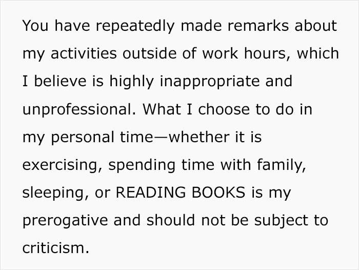 Toxic Boss Belittles Guy For Having A Life Beyond Work, He Resigns On Day One Toxic Boss Belittles Guy For Having A Life Beyond Work, He Resigns On Day One