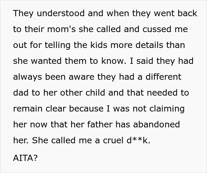 Woman Sends Her Kids To Ask Ex-Husband For More Money, Is Furious He Was Honest With Them Woman Sends Her Kids To Ask Ex-Husband For More Money, Is Furious He Was Honest With Them