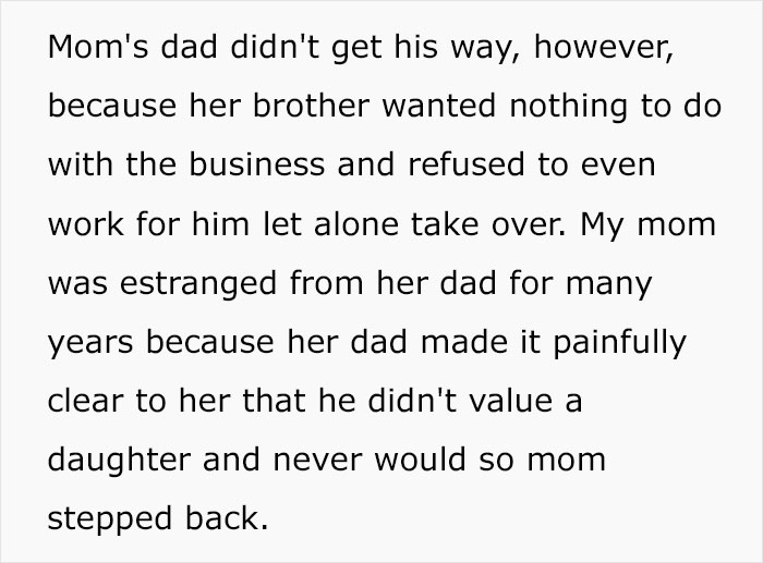 Man Can’t Understand Why He Didn’t Get Equal Inheritance, Gets A Reality Check From Sister Man Can’t Understand Why He Didn’t Get Equal Inheritance, Gets A Reality Check From Sister