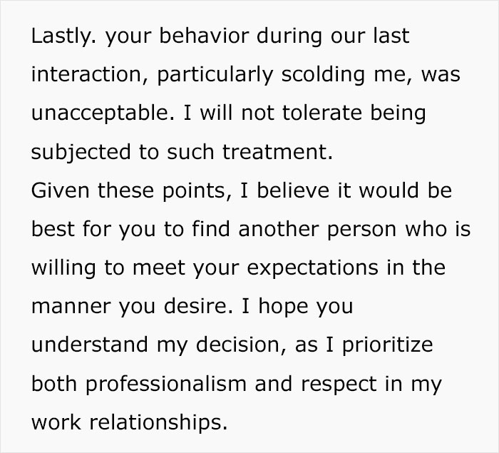 Toxic Boss Belittles Guy For Having A Life Beyond Work, He Resigns On Day One Toxic Boss Belittles Guy For Having A Life Beyond Work, He Resigns On Day One
