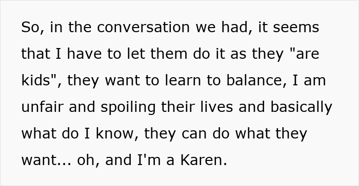 “I’m A Karen”: Woman Taunted By Kids Taking Up Space On Her Wall Wonders How To Solve The Issue “I’m A Karen”: Woman Taunted By Kids Taking Up Space On Her Wall Wonders How To Solve The Issue
