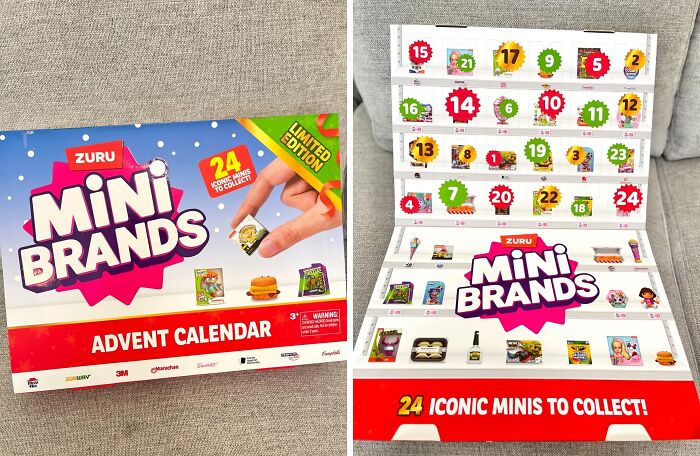 Unwrap The Surprise Of A New Mini Brand Every Day With The Mini Brands Advent Calendar 2024 - A Delightful Collection Of Tiny But Mighty Versions Of Your Favorite Brands, In A Holiday Countdown That's Big On Fun And Small In Size
