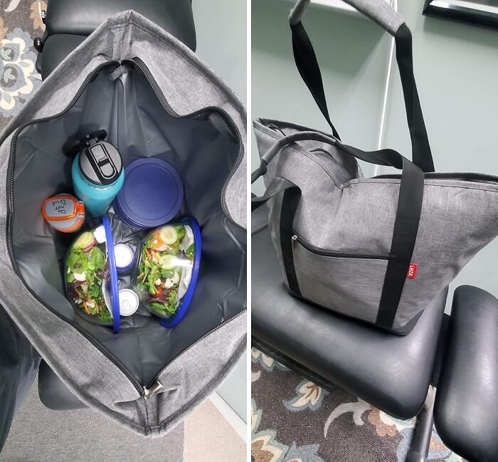 Haul The Harvest In A Spacious And Chilled Jumbo Insulated Cooler Tote Bag 