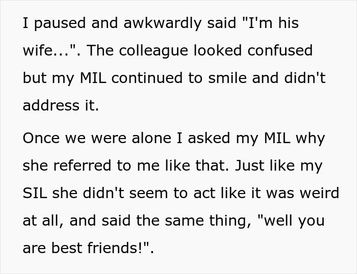 Woman Finds Out In-Laws Are Purposely Trying To Ruin Her Marriage To Win A Bet Woman Finds Out In-Laws Are Purposely Trying To Ruin Her Marriage To Win A Bet