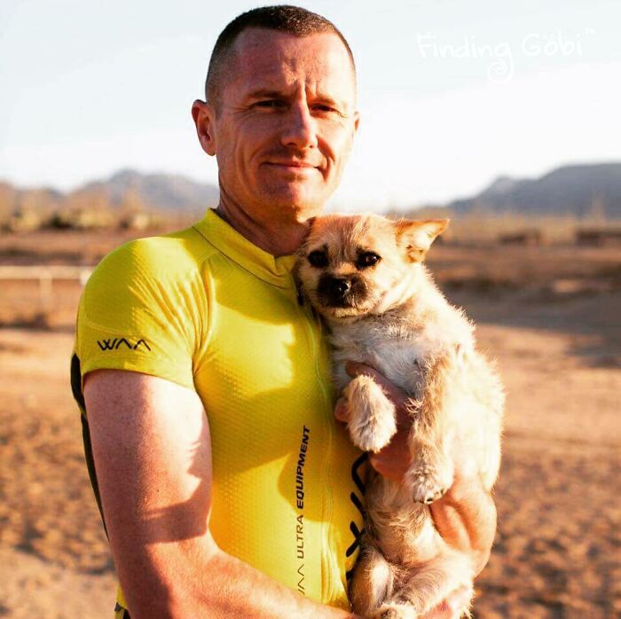 Stray Dog Runs 80 Miles With Athlete In Chinese Desert, Finds A New Home Stray Dog Runs 80 Miles With Athlete In Chinese Desert, Finds A New Home