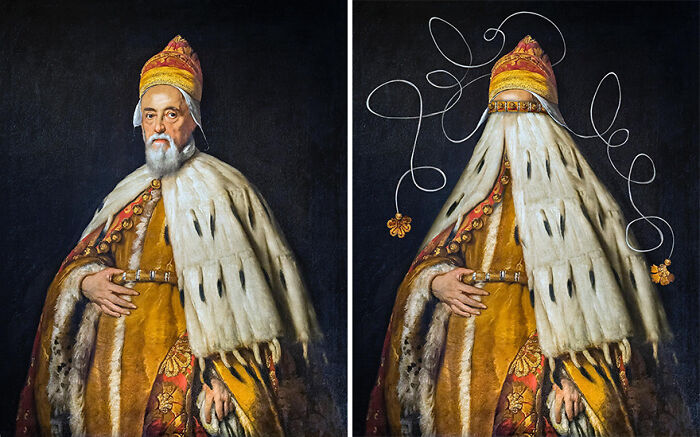 Hidden Strozzi, Photocollage 2024