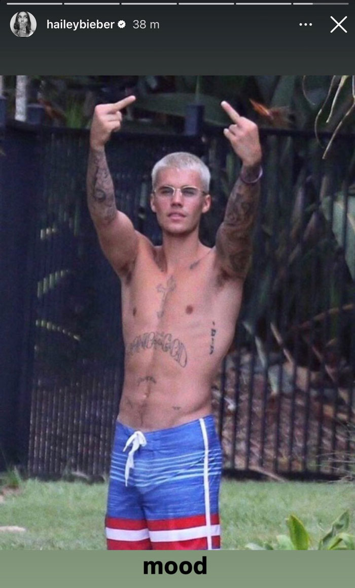 Hailey Bieber Shares Cryptic "Mood" Post With Justin's Photo After Diddy's Arrest Hailey Bieber Shares Cryptic "Mood" Post With Justin's Photo After Diddy's Arrest
