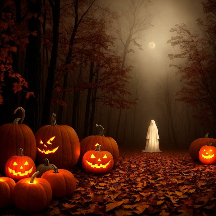 Spooky Artworks That I Created With The Help Of Halloween AI Generator Spooky Artworks That I Created With The Help Of Halloween AI Generator