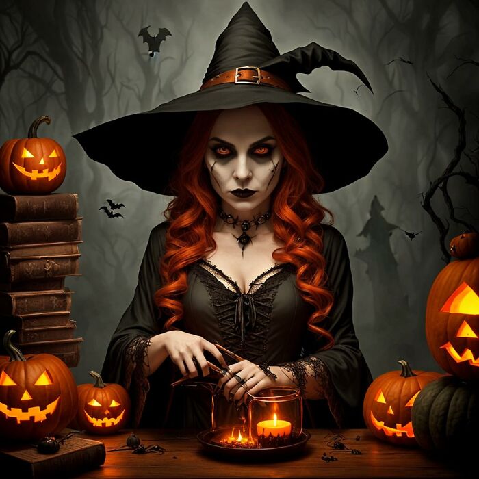 Spooky Artworks That I Created With The Help Of Halloween AI Generator Spooky Artworks That I Created With The Help Of Halloween AI Generator