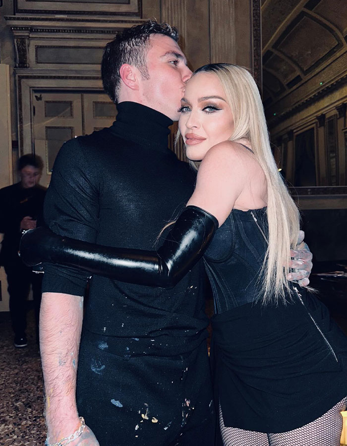 Madonna Celebrates Son's Art Exhibition With Rare Photos: "Perfect Antidote For Sadness!" Madonna Celebrates Son's Art Exhibition With Rare Photos: "Perfect Antidote For Sadness!"