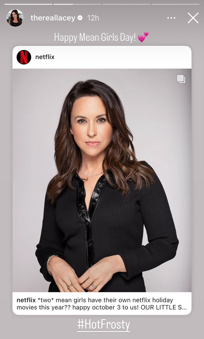 Lindsay Lohan And Other Mean Girls Cast Celebrate 20th Anniversary Of “October 3rd” Lindsay Lohan And Other Mean Girls Cast Celebrate 20th Anniversary Of “October 3rd”