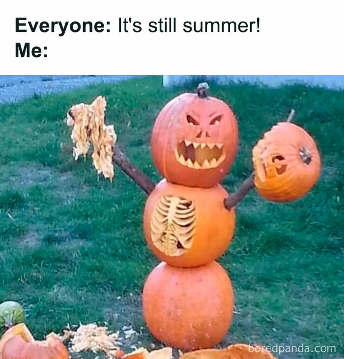 Cold October Meme 29 Best October Memes To Kick Off The Fall Season | Bored Panda