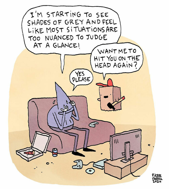 Quirky Comics That Dabble In The Ridiculousness Of Life By Pierre Mortel