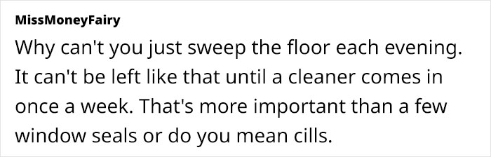 Cleaning Company Calls Woman's House Disgusting, She Feels It's Unwarranted But Netizens Disagree Cleaning Company Calls Woman's House Disgusting, She Feels It's Unwarranted But Netizens Disagree