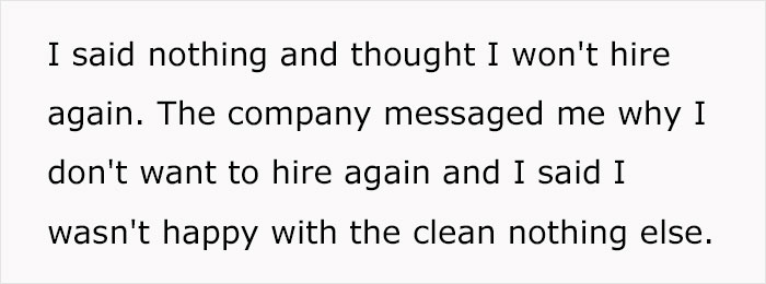 Cleaning Company Calls Woman's House Disgusting, She Feels It's Unwarranted But Netizens Disagree Cleaning Company Calls Woman's House Disgusting, She Feels It's Unwarranted But Netizens Disagree