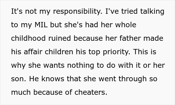 "Too Bad For Her": Ex-Husband And Mistress Think They're Getting MIL's Money, Are Very Wrong "Too Bad For Her": Ex-Husband And Mistress Think They're Getting MIL's Money, Are Very Wrong
