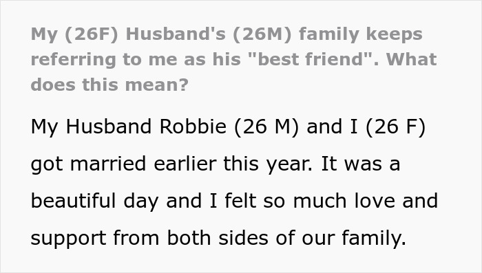 Woman Finds Out In-Laws Are Purposely Trying To Ruin Her Marriage To Win A Bet Woman Finds Out In-Laws Are Purposely Trying To Ruin Her Marriage To Win A Bet