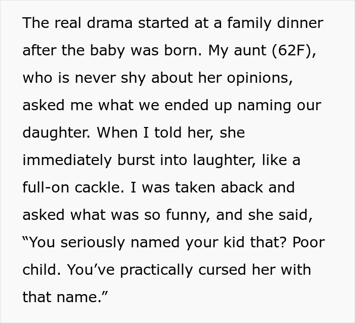 Mom Gets A Reality Check About Her “Unique” Baby Name After Aunt Bursts Out Laughing Mom Gets A Reality Check About Her “Unique” Baby Name After Aunt Bursts Out Laughing