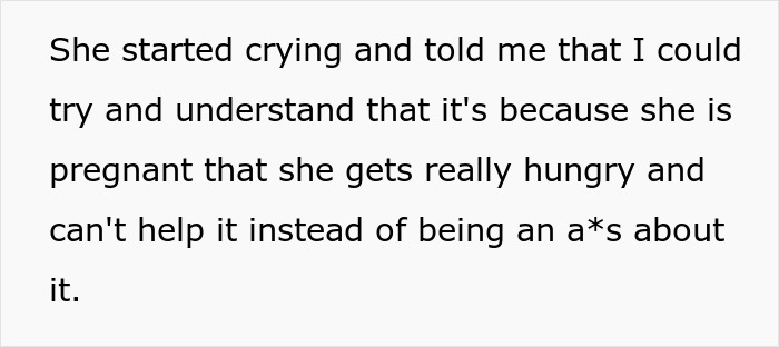 Starving Pregnant Wife Forced To Only Eat A Meal A Day, Man Gets Mad When She Reaches For His Food Starving Pregnant Wife Forced To Only Eat A Meal A Day, Man Gets Mad When She Reaches For His Food