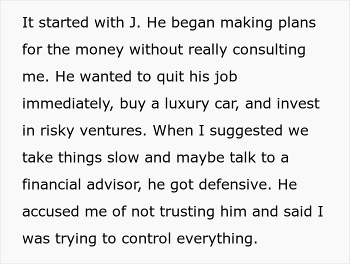 Family And Boyfriend Start Demanding And Spending Woman's Lottery Winnings, She Cuts Them Off Family And Boyfriend Start Demanding And Spending Woman's Lottery Winnings, She Cuts Them Off
