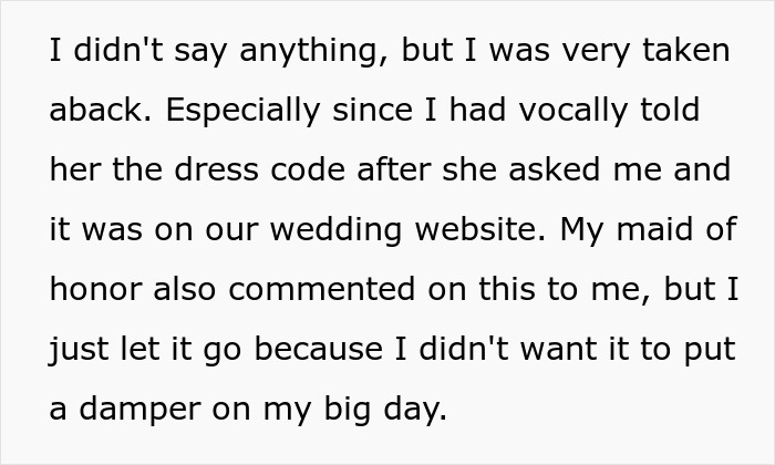 “Consider Her A Friend”: Bride Taken Aback By Coworker At Her Wedding, Wants To Confront Her “Consider Her A Friend”: Bride Taken Aback By Coworker At Her Wedding, Wants To Confront Her