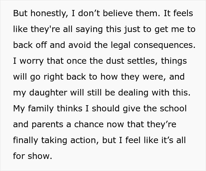 “It’s All For Show”: People Support Dad Taking Legal Action After Bullying Goes Too Far “It’s All For Show”: People Support Dad Taking Legal Action After Bullying Goes Too Far