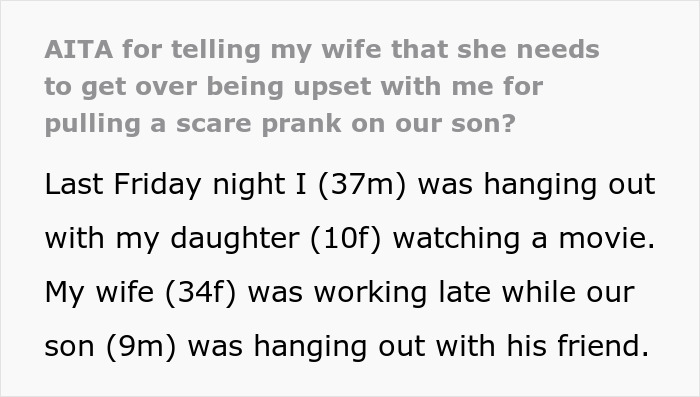 People Tear This Dad Apart Online After He Seeks Support Because Wife Won’t Forgive His Prank People Tear This Dad Apart Online After He Seeks Support Because Wife Won’t Forgive His Prank