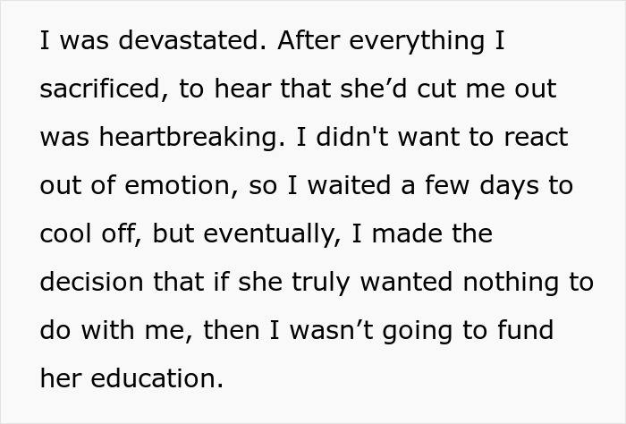 Daughter Threatens To Go No-Contact With Mom, Is Shocked When Her College Fund Disappears Daughter Threatens To Go No-Contact With Mom, Is Shocked When Her College Fund Disappears