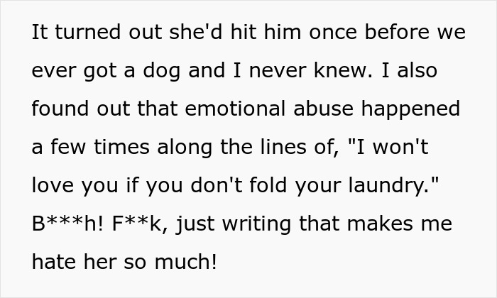 Man Is Confused After Dog Snaps At His Wife For Approaching Their 10YO, Turns Out She Was Abusive Man Is Confused After Dog Snaps At His Wife For Approaching Their 10YO, Turns Out She Was Abusive