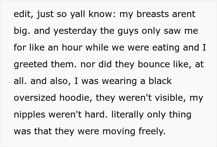 Teen Comes For A Sleepover, Spends The Whole Night In Her Room After A Fight Over Wearing A Bra Teen Comes For A Sleepover, Spends The Whole Night In Her Room After A Fight Over Wearing A Bra