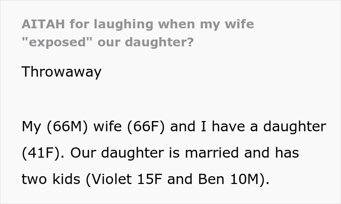 Text post discussing family dynamics where mom is scolded by her own mom while trying to discipline her daughter. Text post discussing family dynamics where mom is scolded by her own mom while trying to discipline her daughter.