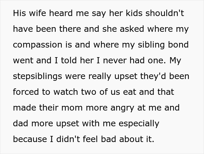 Teen Never Eats At Favorite Restaurant Because Of Stepsiblings, Goes There For B-day, Dad Is Livid Teen Never Eats At Favorite Restaurant Because Of Stepsiblings, Goes There For B-day, Dad Is Livid