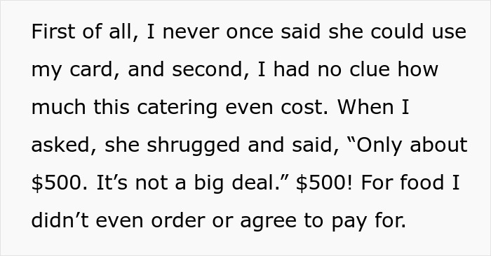 Mom Ruins Friendship With BFF After Expecting Her To Pay Hundreds For Catering At Son’s B-Day Mom Ruins Friendship With BFF After Expecting Her To Pay Hundreds For Catering At Son’s B-Day