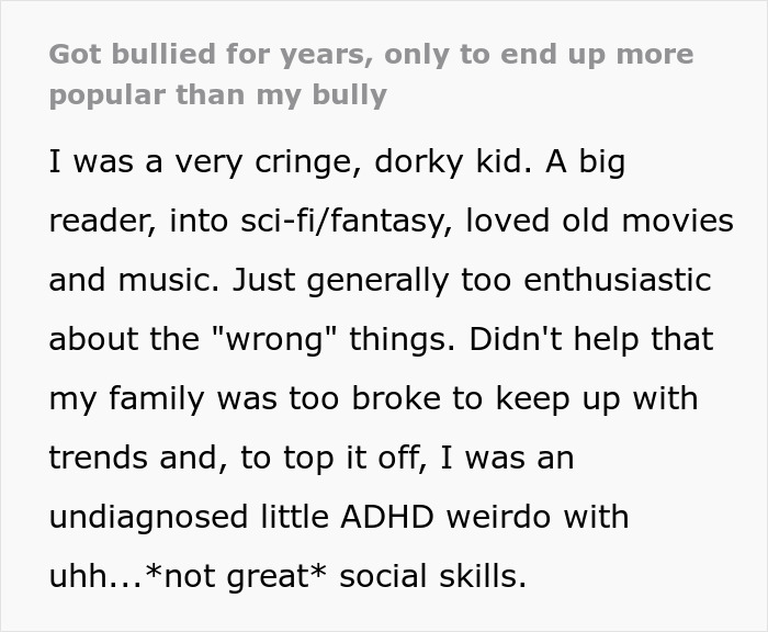 Teen Bullied For Years By Former Bestie, Amazed When Tables Turn In High School Teen Bullied For Years By Former Bestie, Amazed When Tables Turn In High School